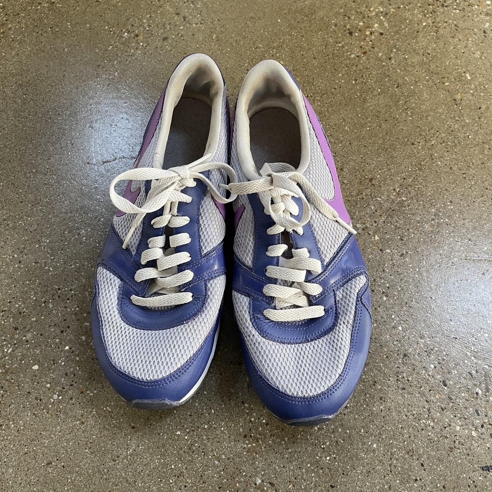 Y2K Nike Shoes Womens Size 9 Purple Blue Mesh Athletic Sneakers Colorblock